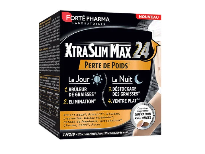 Forte Pharma XtraSlim Bruciatore Max Giorno & Notte 60 compresse