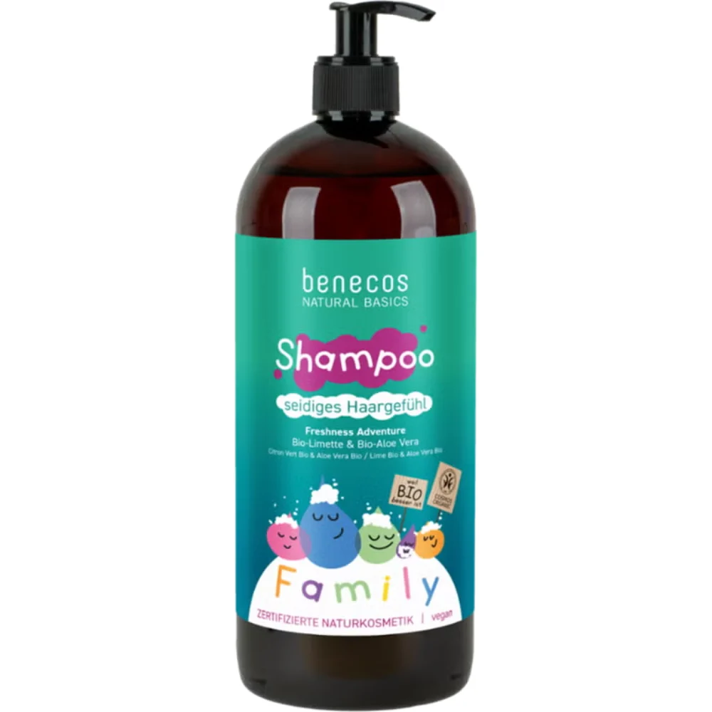 Benecos Shampoo Formato Famiglia Freshness Adventure 950 ml