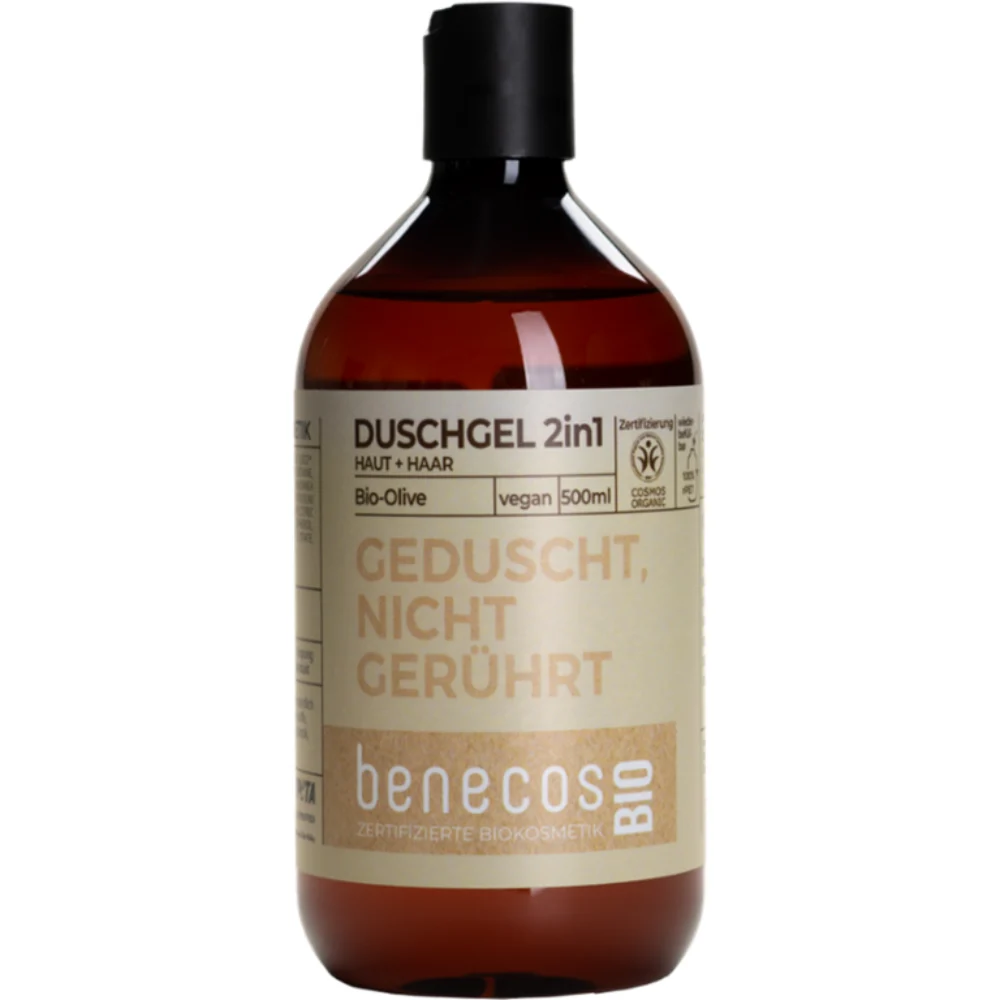 Benecos benecosBIO Gel Doccia 2in1 con Olio di Oliva Bio 500 ml