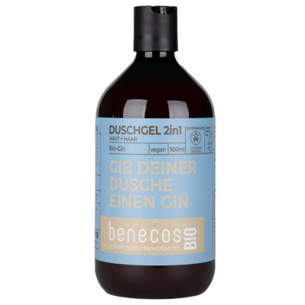 Benecos benecosBIO Gel Doccia 2in1 al Gin Bio 500 ml