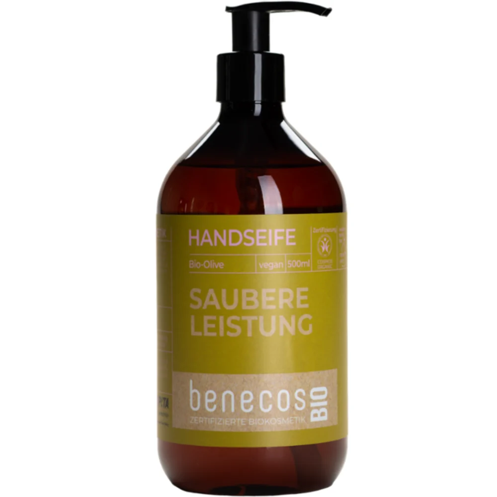 Benecos benecosBIO Sapone Mani con Olio di Oliva Bio 500 ml
