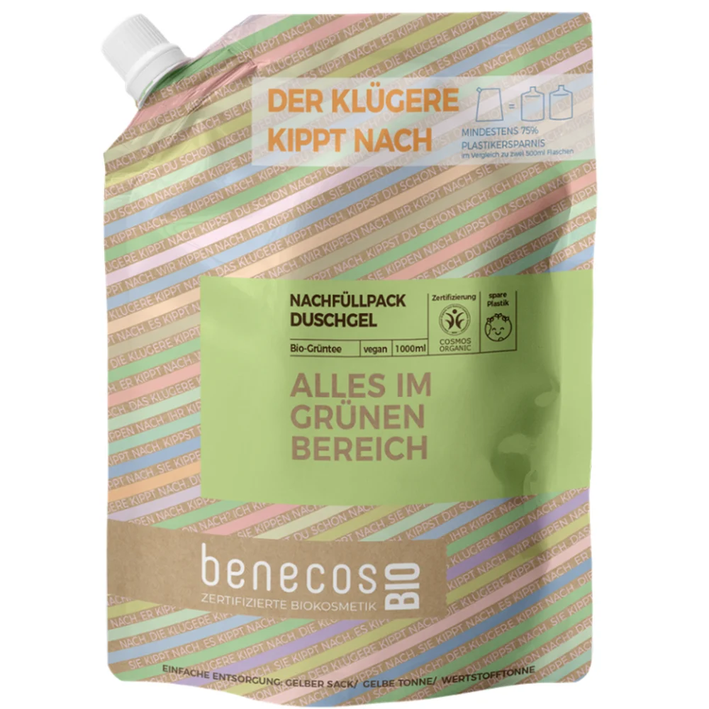 Benecos benecosBIO Gel Doccia al Tè Verde Bio 1.000 ml