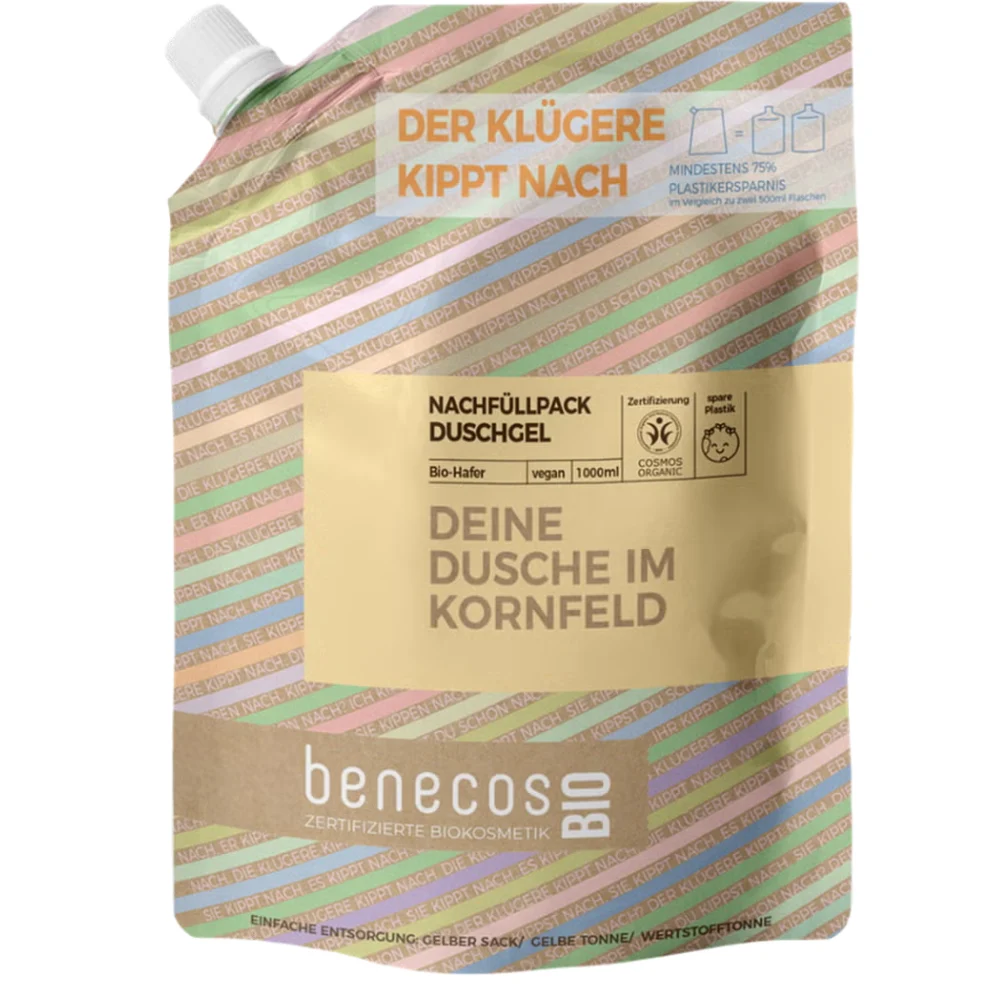 Benecos benecosBIO Gel Doccia all'Avena Bio 1.000 ml