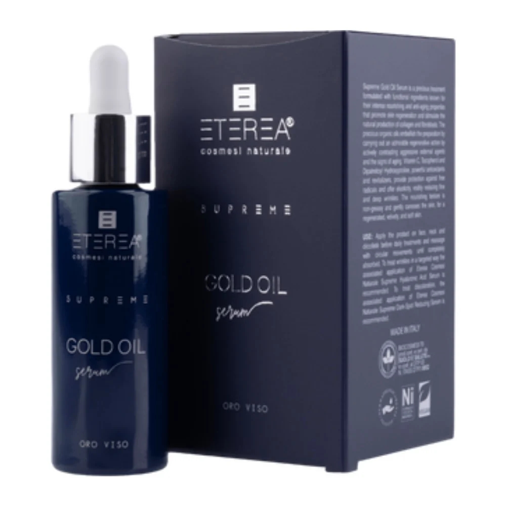 Eterea cosmesi naturale Supreme Gold Olio Siero 30 ml