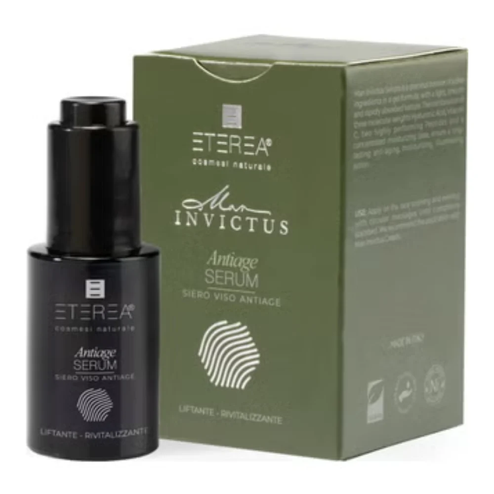 Eterea cosmesi naturale Siero anti-età Invictus Uomo 30 ml