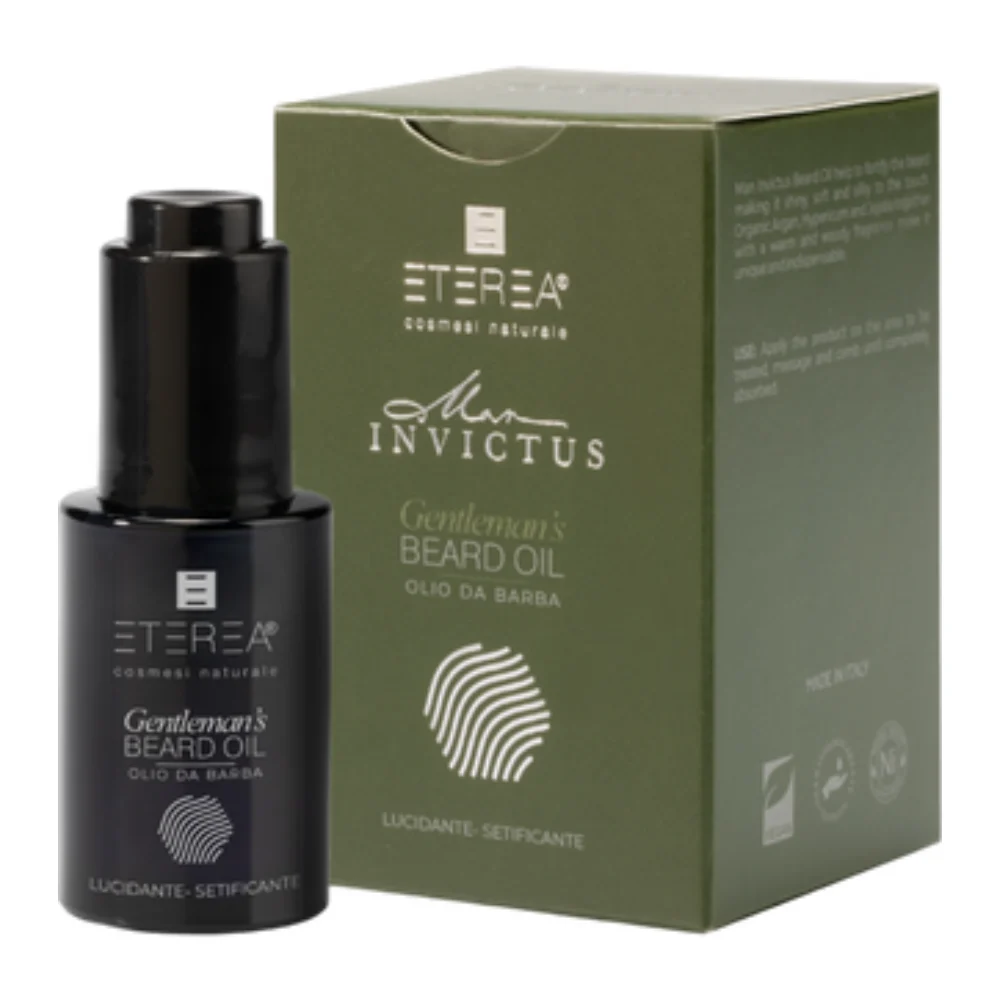 Eterea cosmesi naturale Uomo Invictus Olio da Barba 30 ml