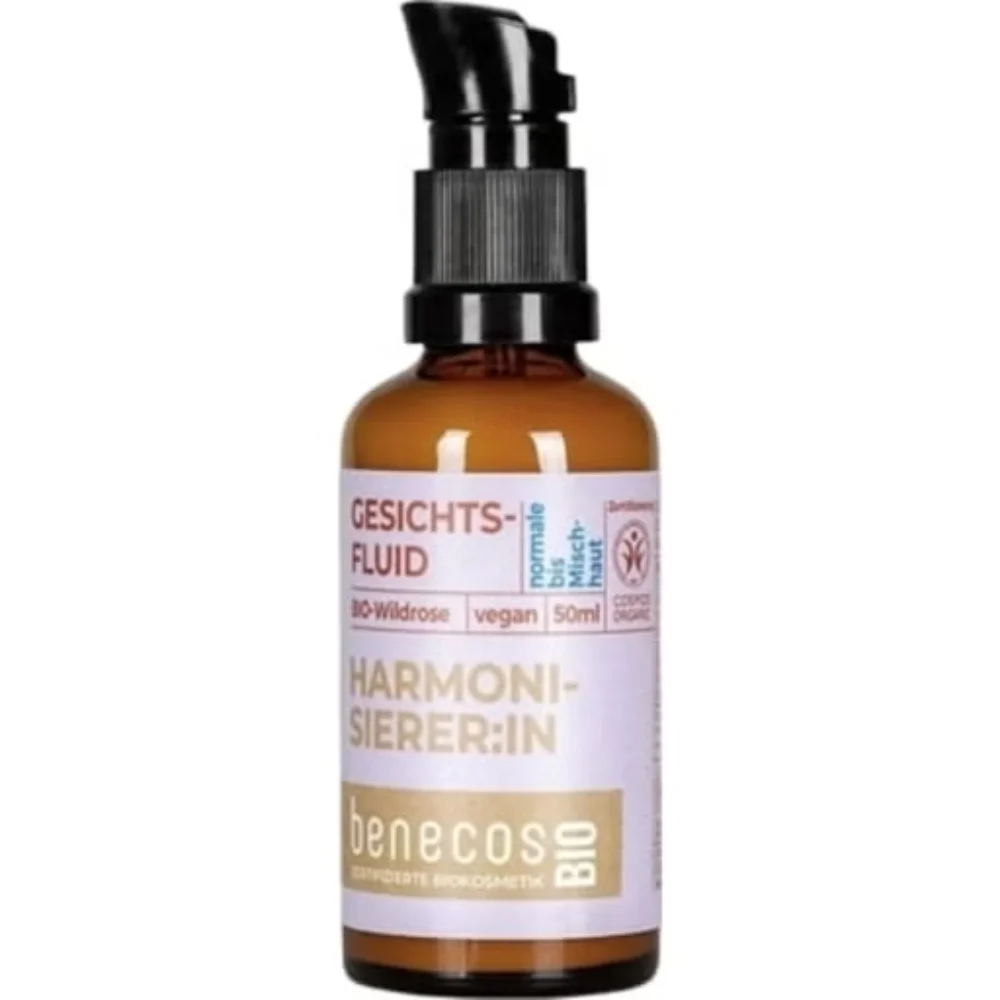 Benecos benecosBIO Fluido Viso alla Rosa Selvatica Bio 50 ml