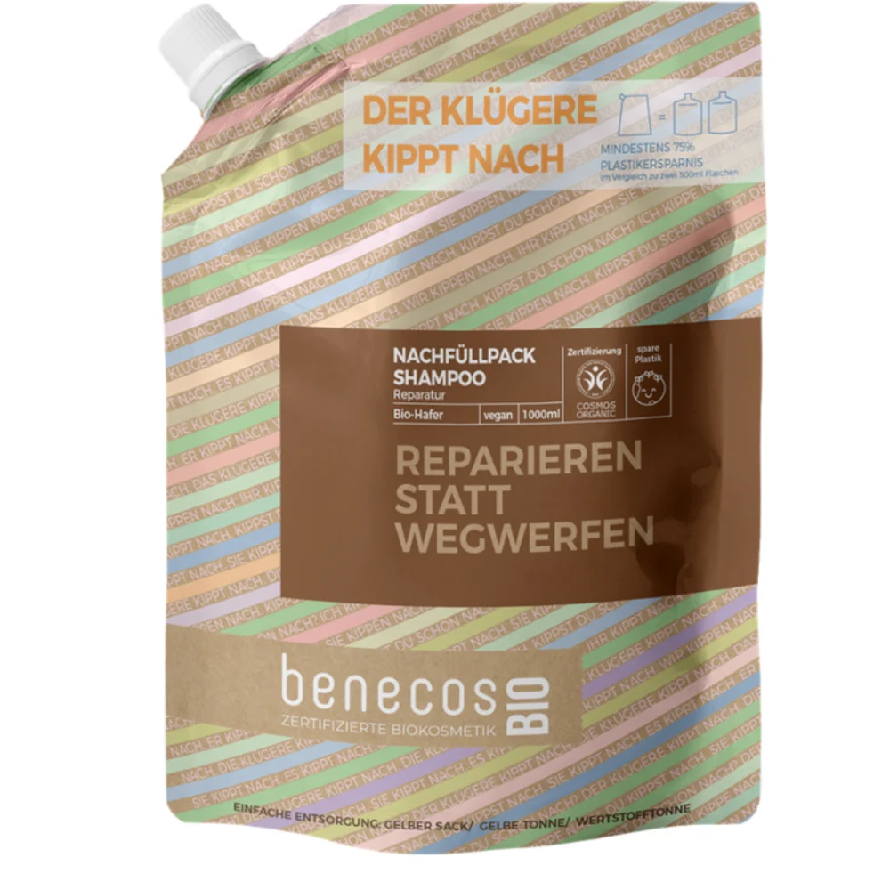 Benecos benecosBIO Shampoo Riparatore 1.000 ml