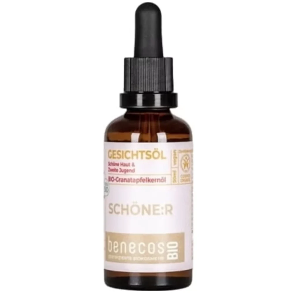 Benecos benecosBIO Olio Viso all'Olio di Semi di Melograno Bio 50 ml