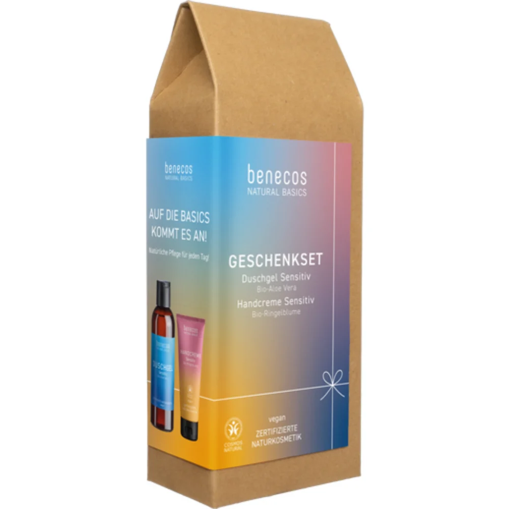 Benecos Natural Basics Sensitiv - Set Gel Doccia e Crema Mani