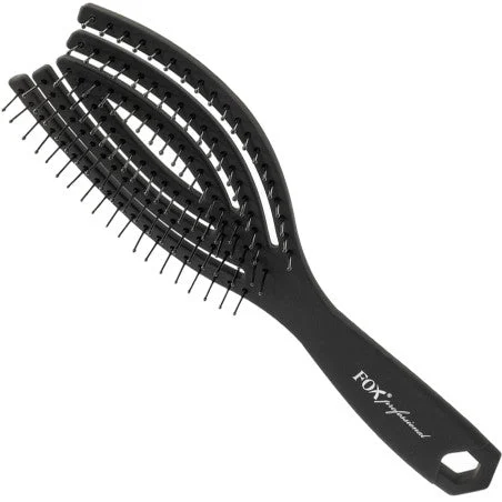 FOX color Nylon Black Mat - spazzola per capelli