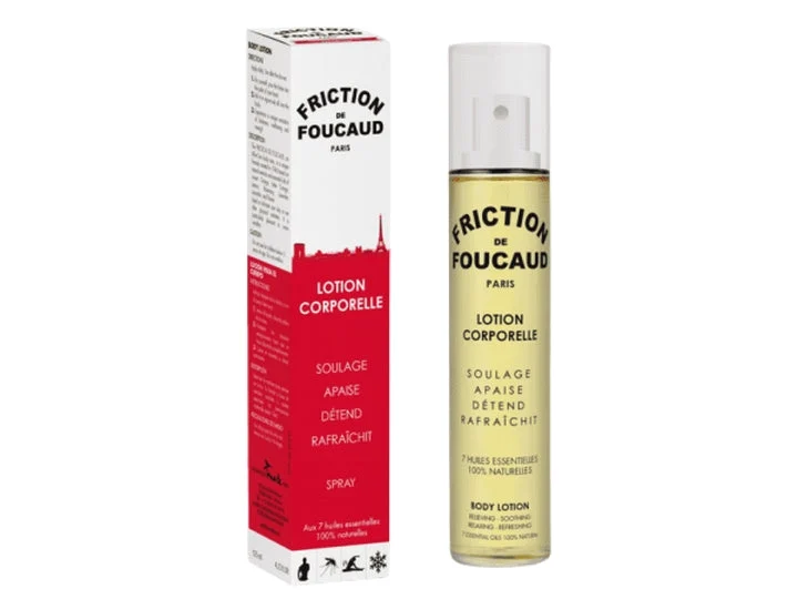 Frizione di Foucaud Lozione Energizzante per il Corpo Spray 125ml