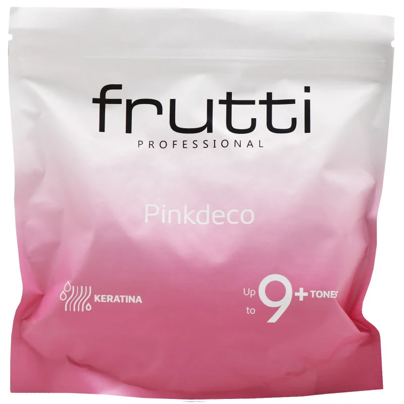Frutti Platiner Lightener - Schiarisce i capelli fino a 9 tonalità, formula arricchita con cheratina, 500 g