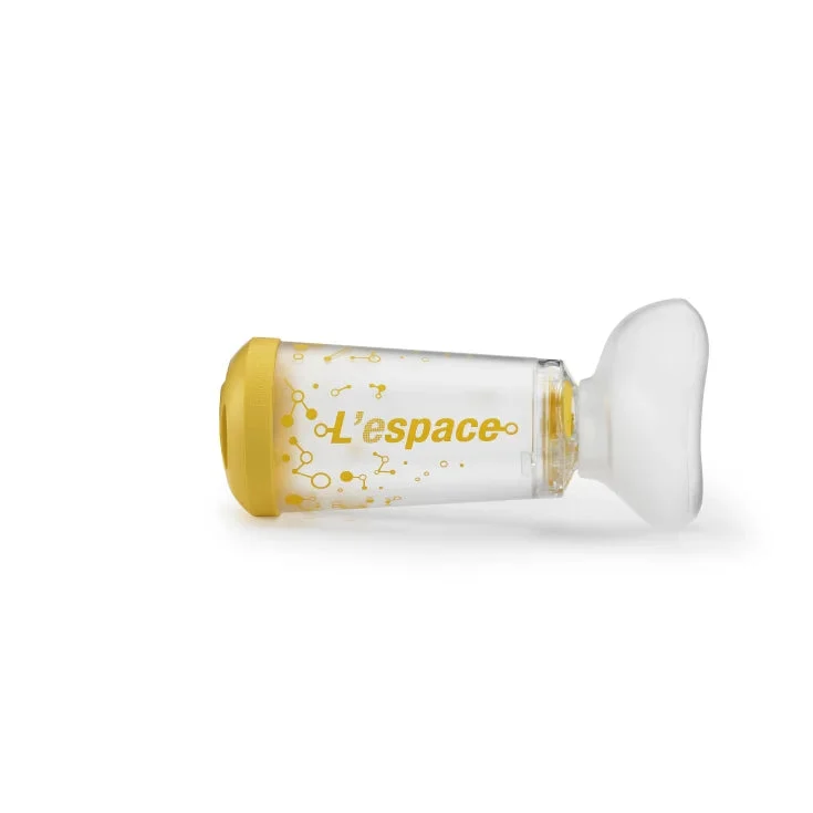 Air liquide medical syst. srl L'espace Pediatrico Camera Distanziatrice Con Maschera Gialla
