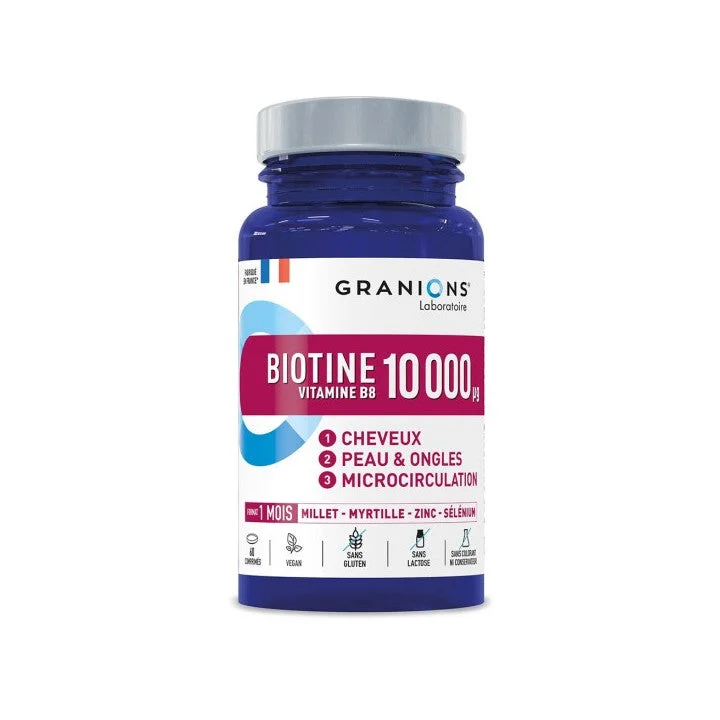 Granions Biotina 10.000 µg - Vitamina B8 - 60 compresse