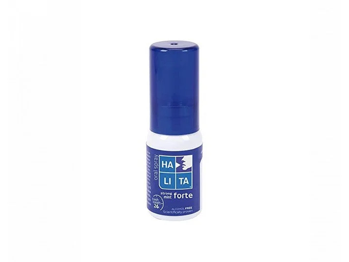 Halita Spray Orale Alito Fresco Senza Alcool Menta Forte 15ml