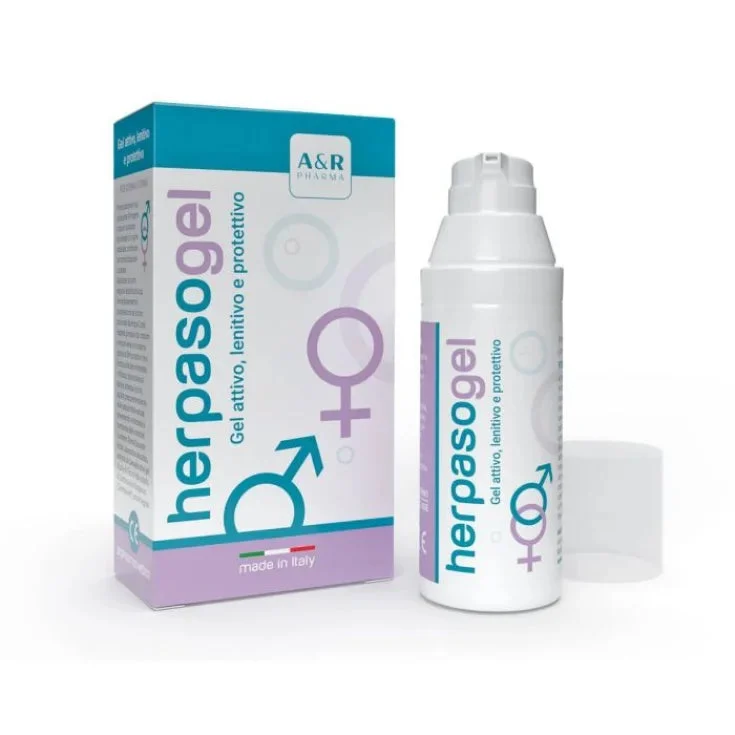 A&r pharma srl Herpasogel Gel Attivo Lenitivo E Protettivo A&R Pharma 50Ml