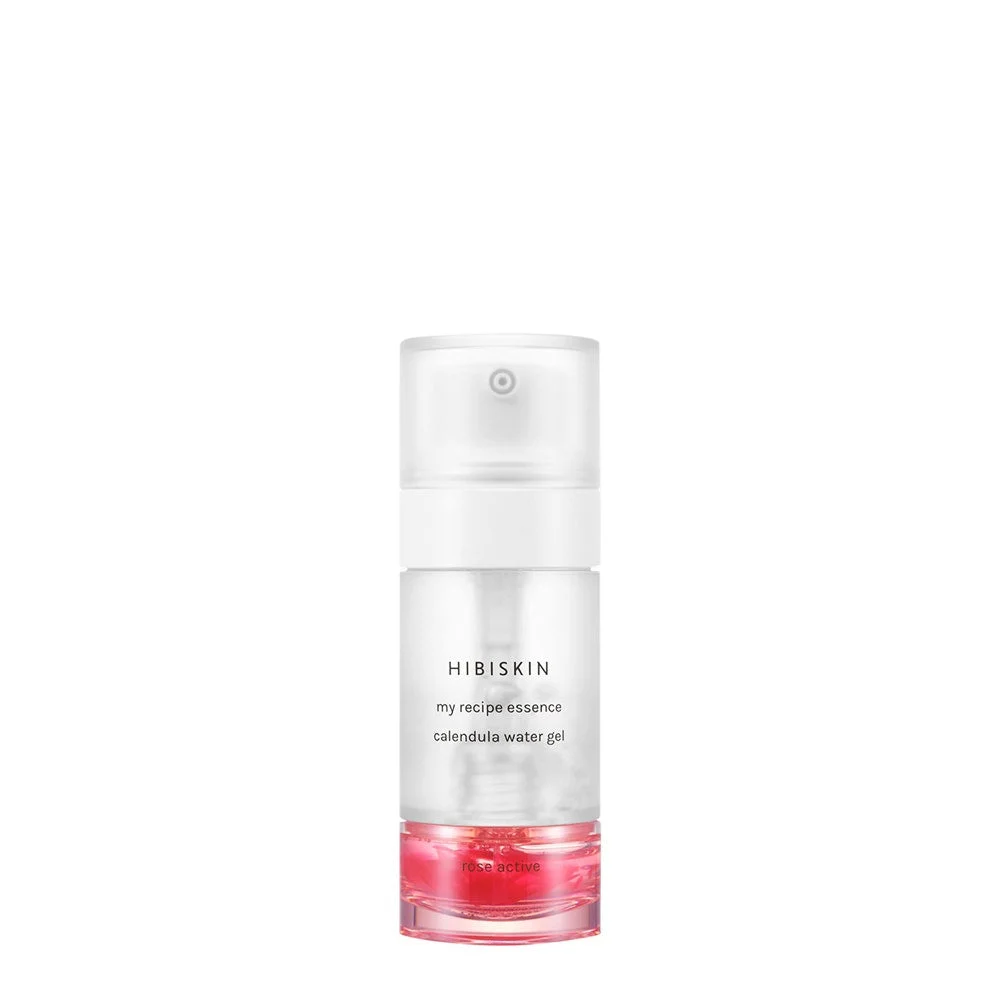 Hibiskin My Recipe Essence Calendula Water Gel & Ampoule Rose Active