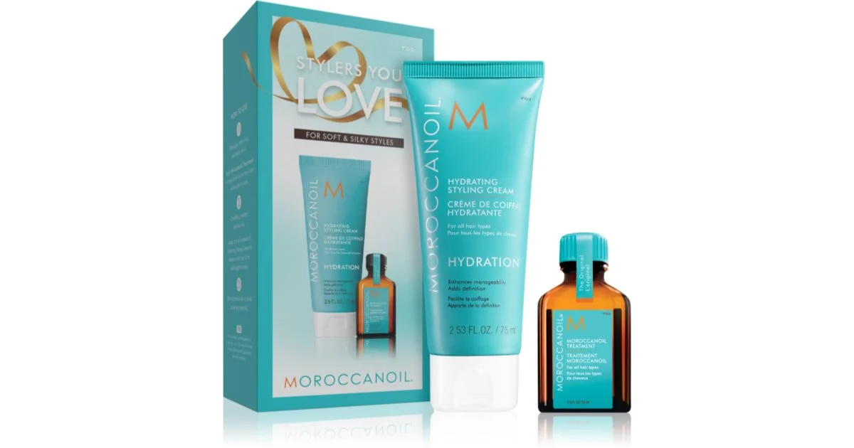 Moroccanoil Hydration Stylers You Love set nutriente e idratante per tutti i tipi di capelli 2×