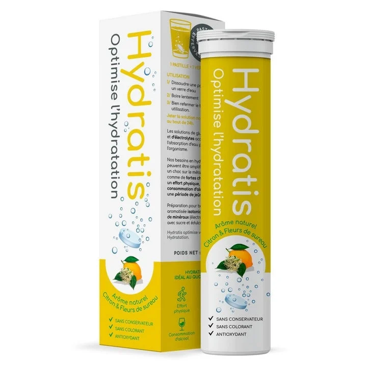 Hydratis Limone & Fiori di Sambuco 20 compresse effervescenti