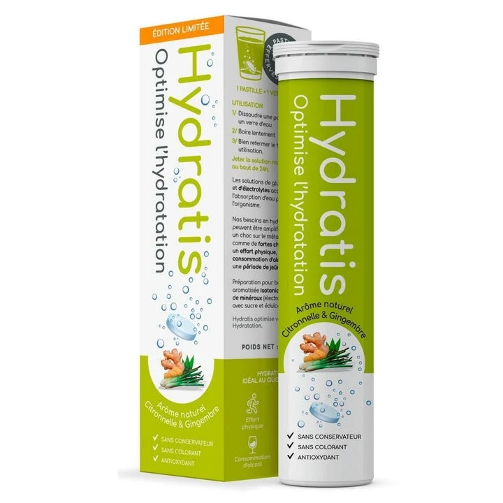 Hydratis Citronella e Zenzero 20 compresse effervescenti