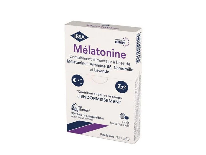 Ibsa Mélatonine Filmtec 30 film dispersibili in oro
