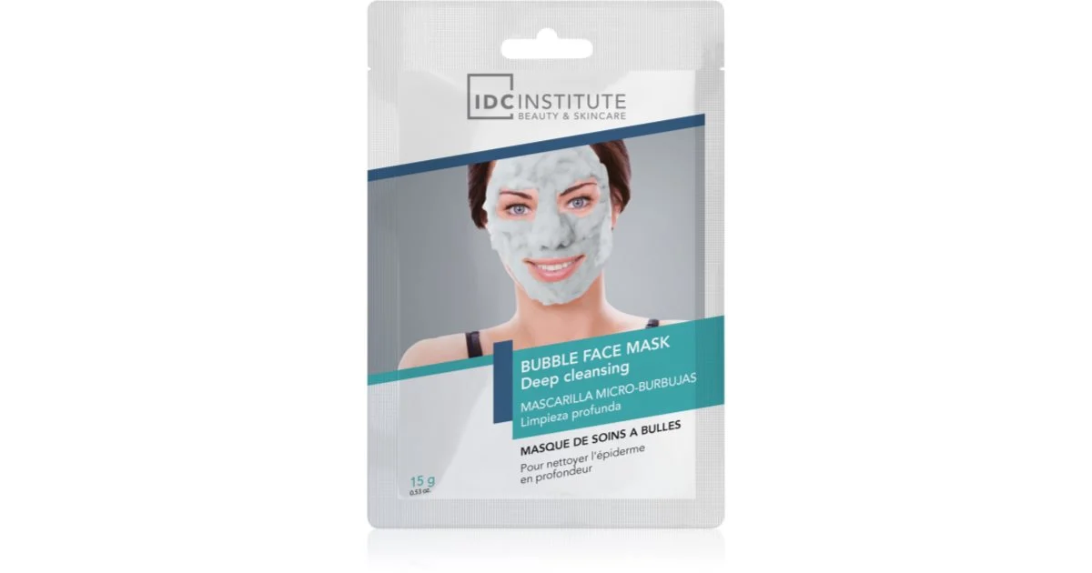 Maschera viso bolla Idc institute 15 gr