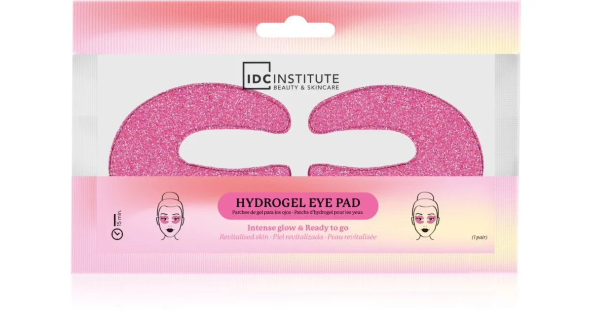 Idc institute c shaped glitter eye pads pink