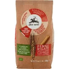 Alce nero spa Penne Rigate Di Grano Duro Cappelli Biologiche Alce Nero 500g