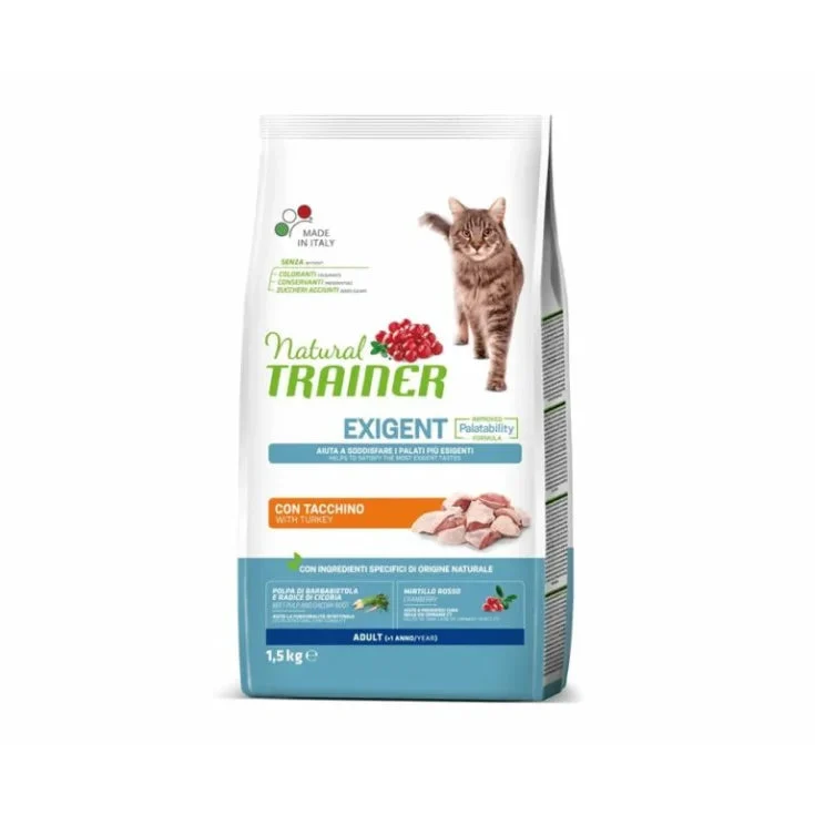 Affinity petcare italia srl Natural Gatto Exigent Adult Con Carni Bianche - 1,50Kg