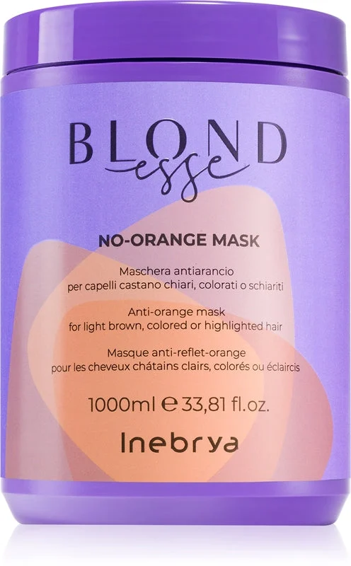 Inebrya blondesse no orange mask 1000ml