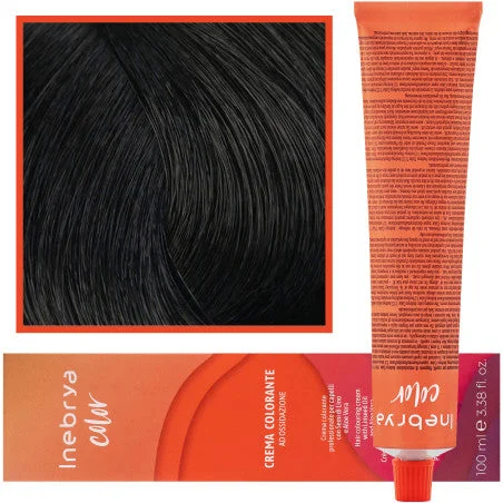 Inebrya Color crema colorante per capelli 100ml 4 | Pura Castagna