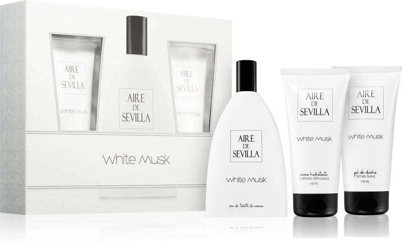 Aria Di Siviglia White Musk Lotto 3 Pezzi