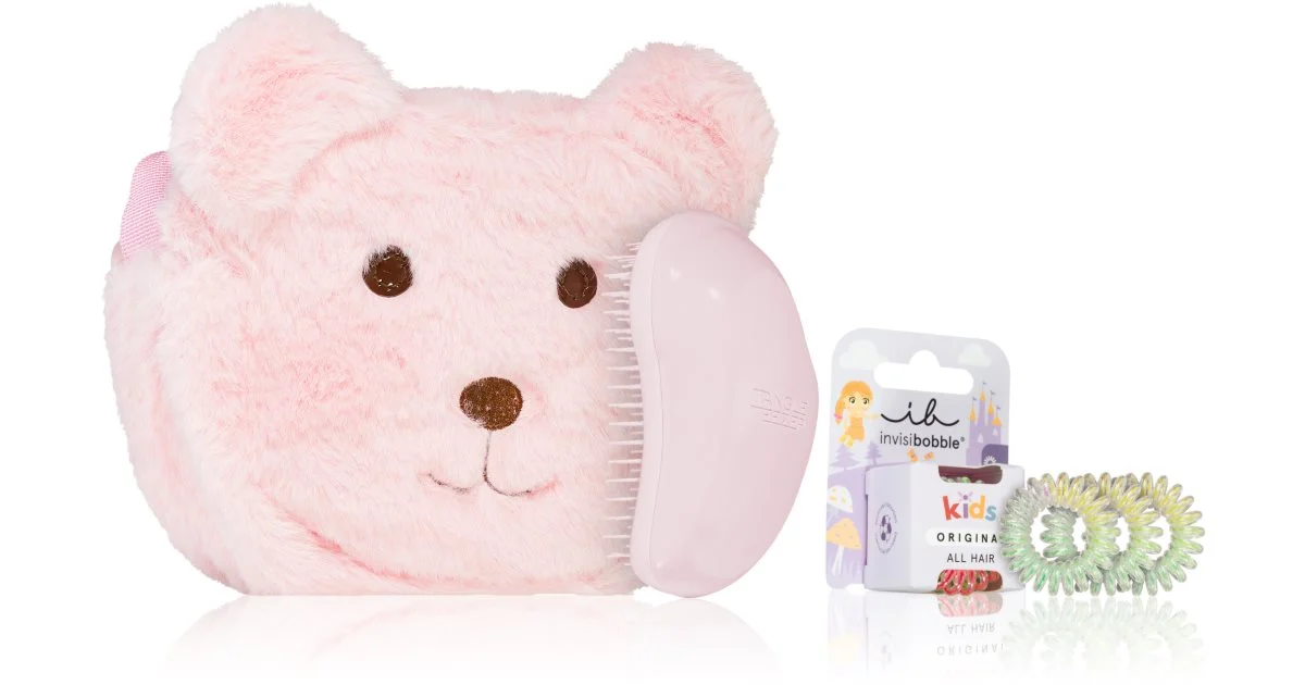 Invisibobble Set BAMBINO IB/TT Pink Teddy int