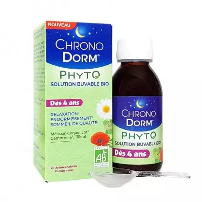 Chronodorm Phyto Soluzione Bevibile Bio Gusto Mela ribes nero 125ml