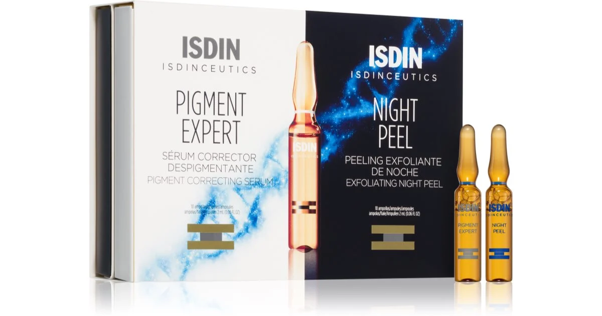 Isdin Isdinceutics Day & Night routine anti-taches 2 x 10 fiale