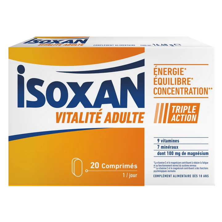 ISOXAN Vitalità Adulto 20 Compresse da deglutire