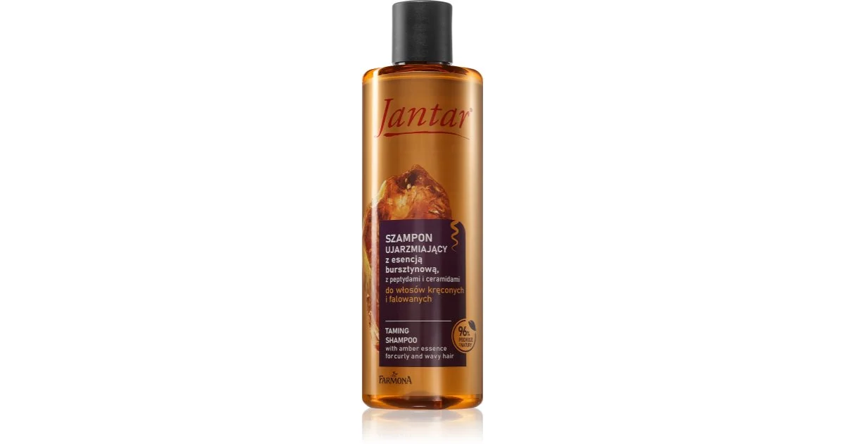 Farmona Jantar Amber Essence shampoo per capelli mossi e ricci 300 ml