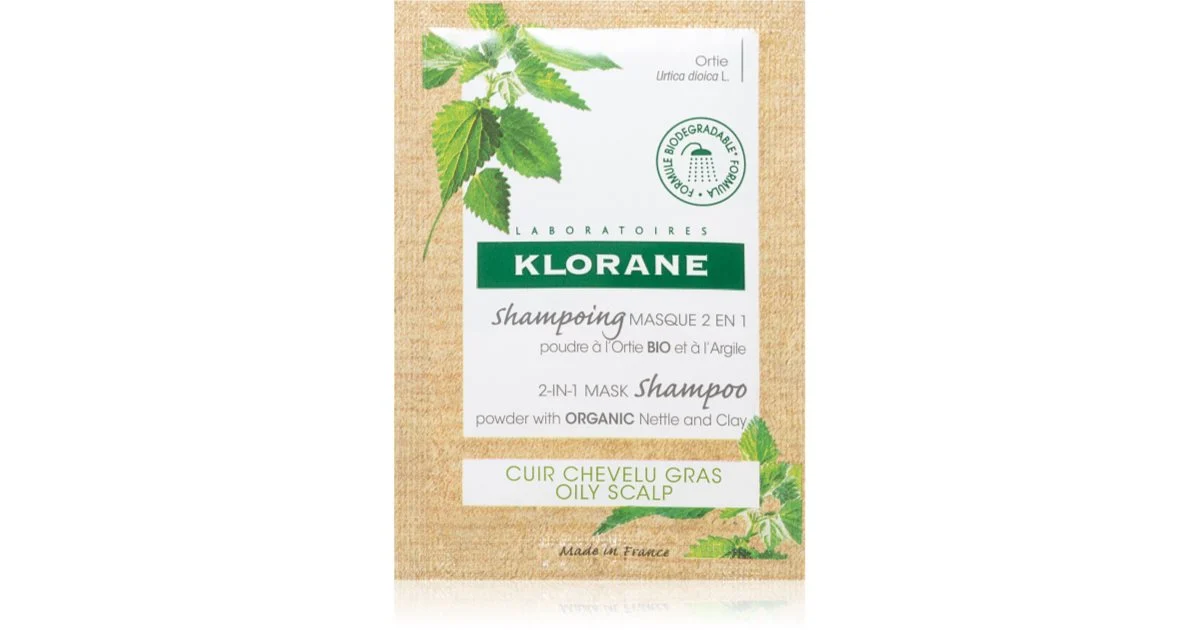 Klorane Ortica Shampoo Maschera 2in1 8x3g