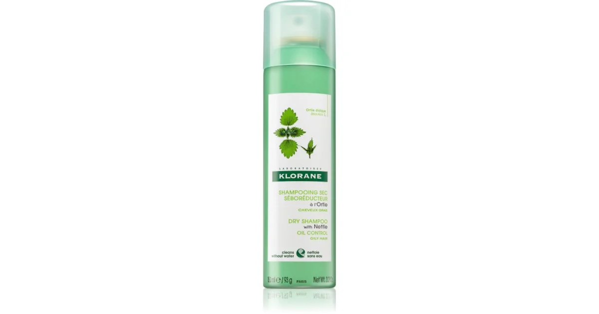 Klorane Ortica Shampoo Secco Seboregolatore Capelli Grassi 150ml
