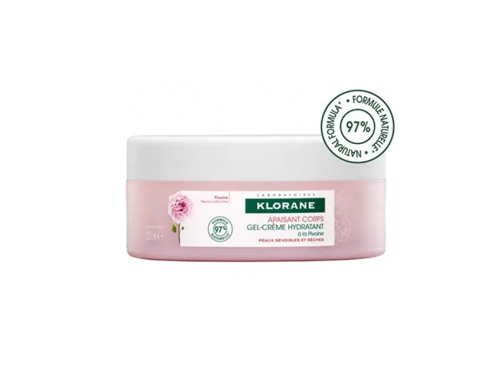 Klorane Peonia Lenitiva Corpo Gel Crema Idratante 200ml