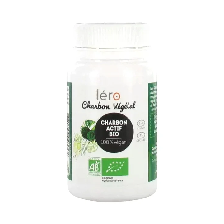 Lero Carbone Vegetale Attivo BIO 45 capsule