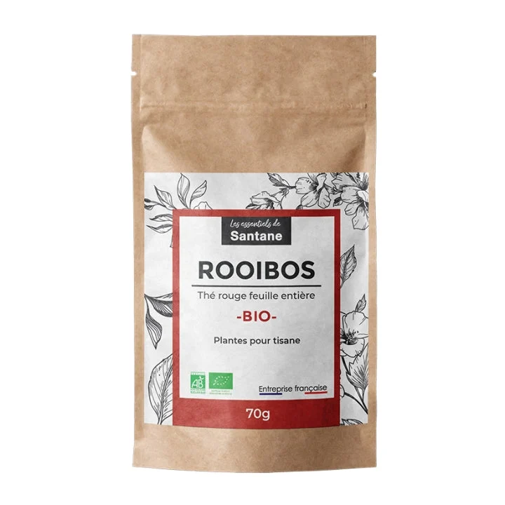 Les Essentiels de Santane Tè rosso alle erbe biologico sfuso Rooibos 70g