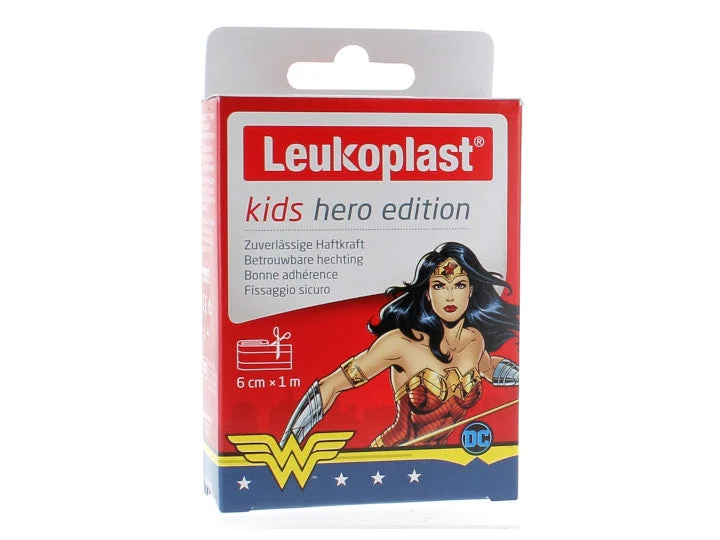 Leukoplast Kids Hero Edition Wonderwoman 6 cm x 1 m
