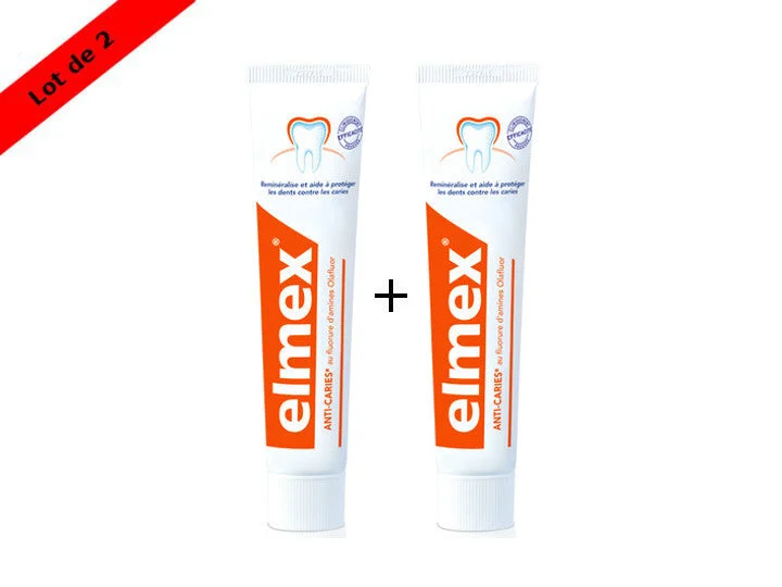 Elmex Anti-Carie Dentifricio 2x75ml