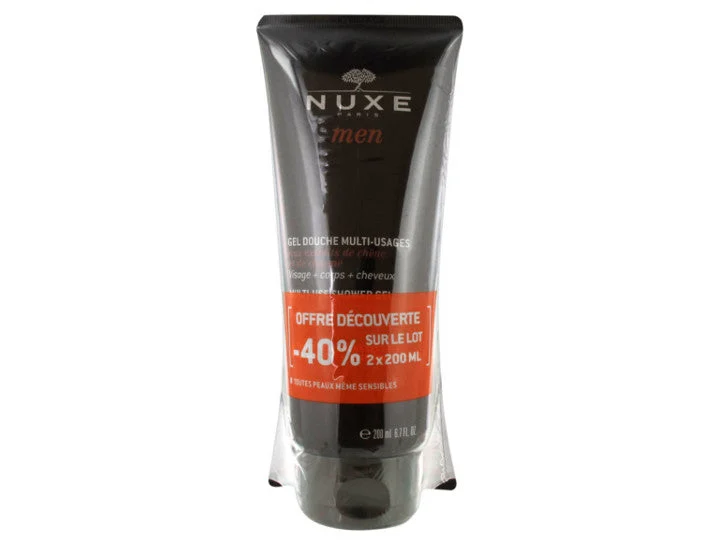 Nuxe Men Gel Doccia Multiuso 2x200ml Lotto × 2