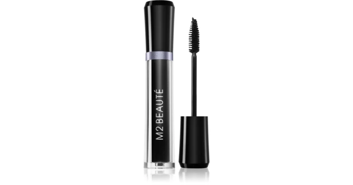 M2 Beauté Black Nano Mascara Nutrizione e Crescita Naturale 6 ml