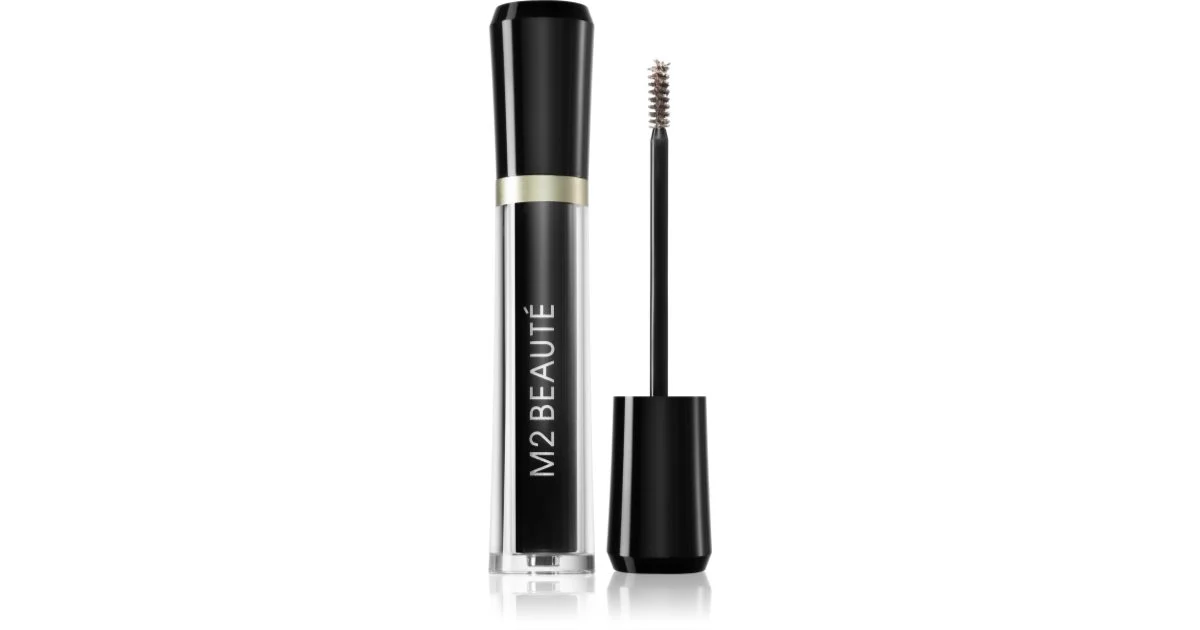 M2 Beauté Enhancer per sopracciglia Color & Care - Gel colorato nutriente che stimola la crescita delle sopracciglia 6 ml marrone