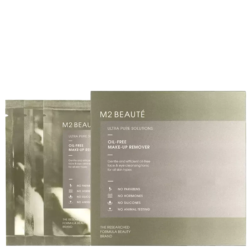 Bustine struccanti per occhi senza olio M2 Beauté 80g