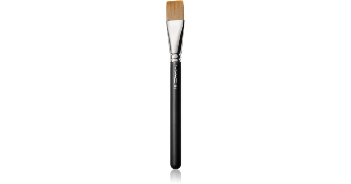 Mac cosmetics Pennello 191S - Pennello quadrato per l'applicazione uniforme di prodotti liquidi